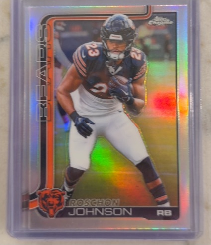 2025 Topps Chrome #55 Roschon Johnson — front