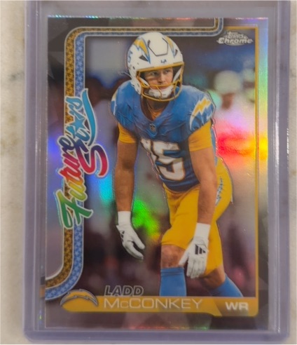 2025 Topps Chrome #FS-3 Ladd McConkey — front