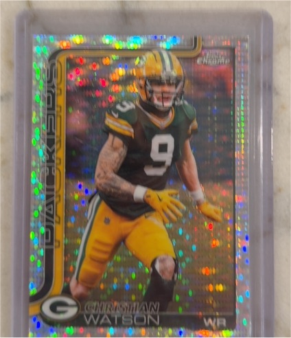 2025 Topps Chrome #112 Christian Watson — front