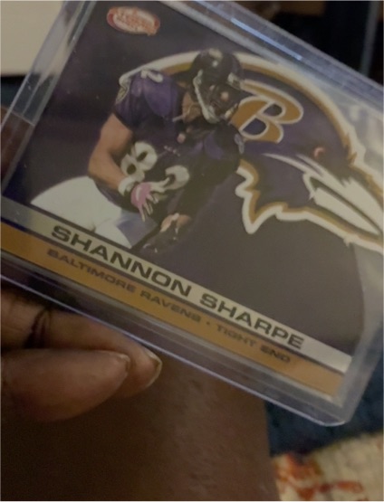 2001 Pacific Prism Atomic #14 Shannon Sharpe — front