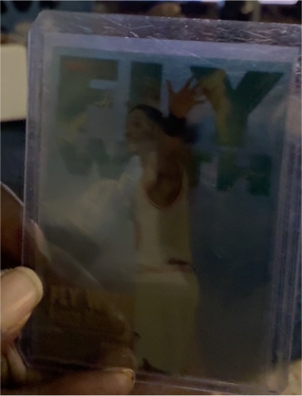 1997 Fleer Fly With #1 Charles Barkley — front