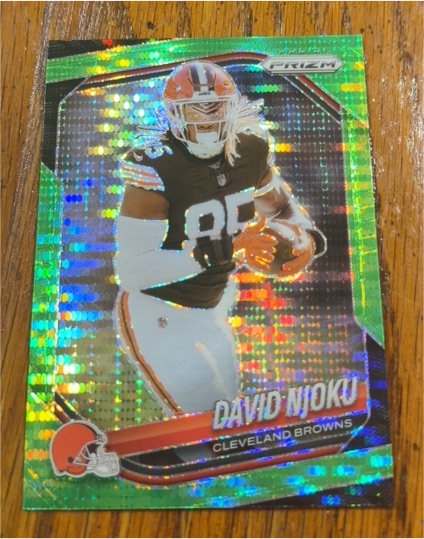 2024 Panini Prizm #68 David Njoku — front