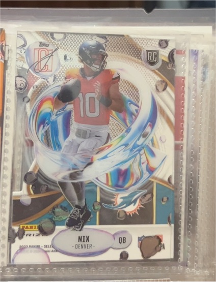 2024 Topps Signature Class Fluidity #F-4 Bo Nix — front