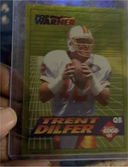1994 Collector's Edge Pop Warner #1 Trent Dilfer — front