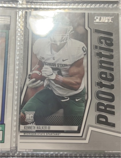 2022 Score #P-KW Kenneth Walker III PROtential — front
