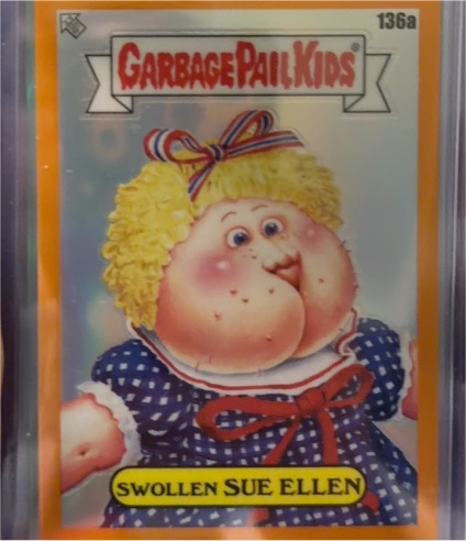 2021 Topps Garbage Pail Kids Chrome Series 4 #136a Swollen Sue Ellen — front