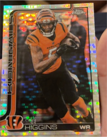2025 Topps Chrome #59 Tee Higgins — front