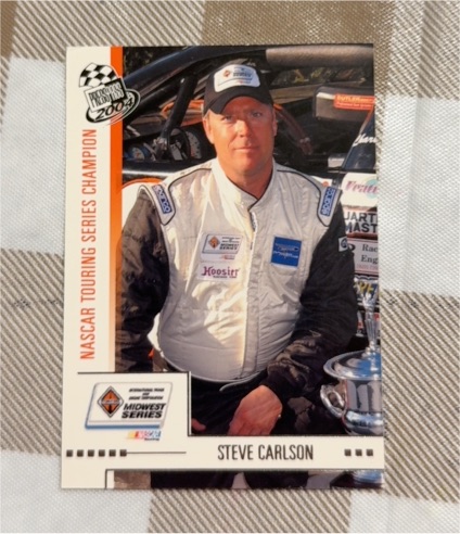 2002 Press Pass NASCAR Touring Series #89 Steve Carlson — front