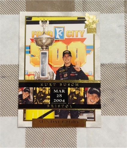 2004 Press Pass VIP #48 Kurt Busch Sunday Glory — front