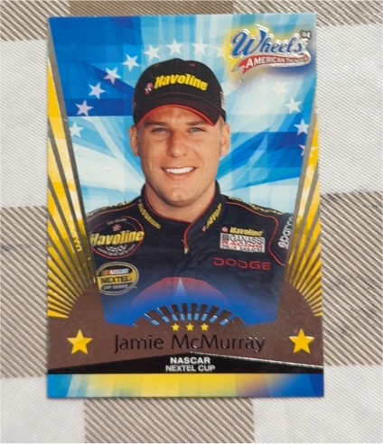 2004 Wheels American Thunder #18 Jamie McMurray — front