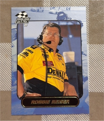 2000 Press Pass Stealth #24 Robbie Reiser — front