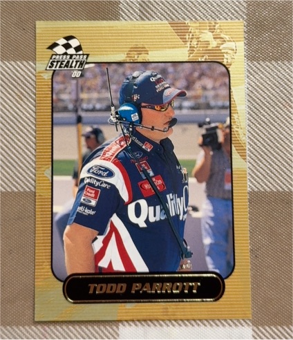 2000 Press Pass Stealth #48 Todd Parrott — front