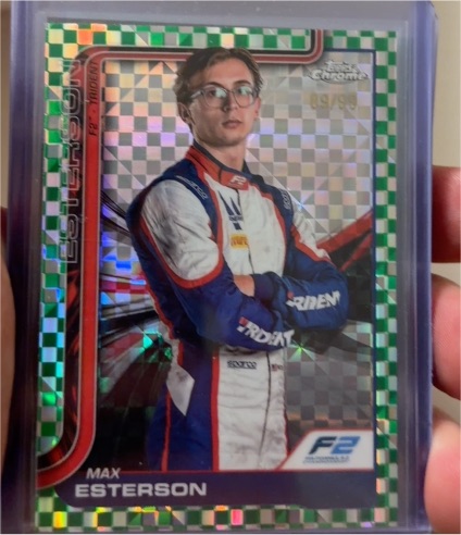 2025 Topps Chrome Formula 1 #39 Max Esterson — front
