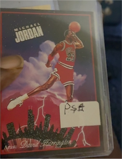 1994-95 Competitive Images #7 of 8 Michael Jordan — front