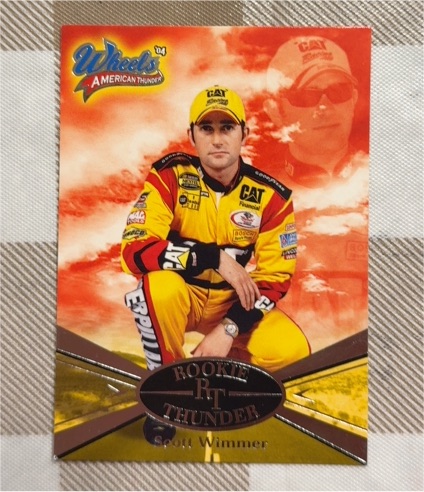2004 Wheels American Thunder #87 Scott Wimmer Rookie Thunder — front