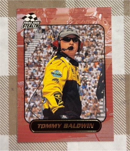 2000 Press Pass Stealth #00 Tommy Baldwin — front