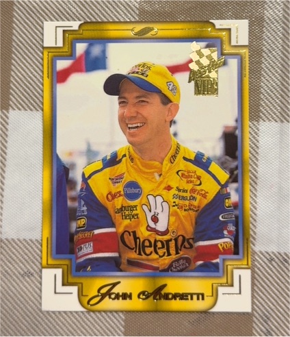 2002 Press Pass VIP #15 John Andretti — front