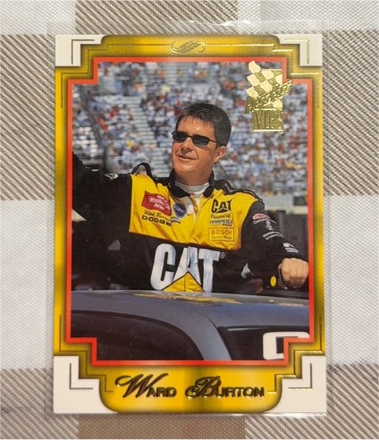 2002 Press Pass VIP #10 Ward Burton — front