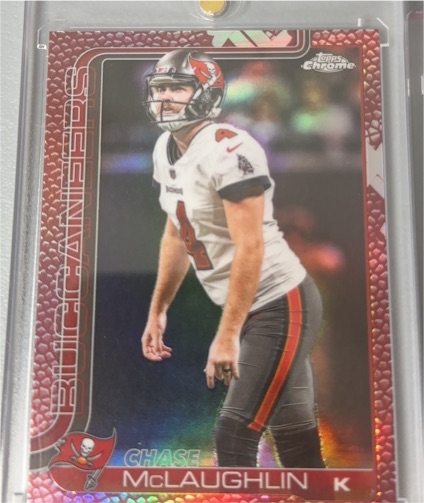2025 Topps Chrome #288 Chase McLaughlin — front