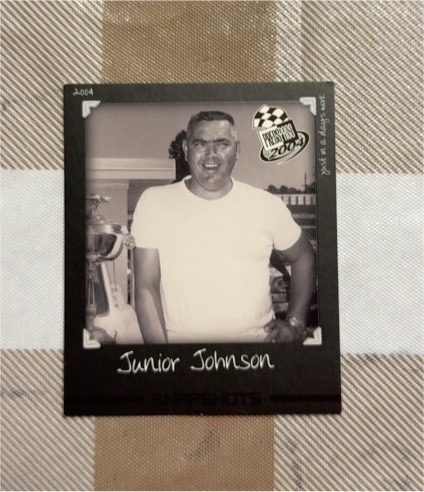 2004 Press Pass Snapshots #SS31 Junior Johnson — front