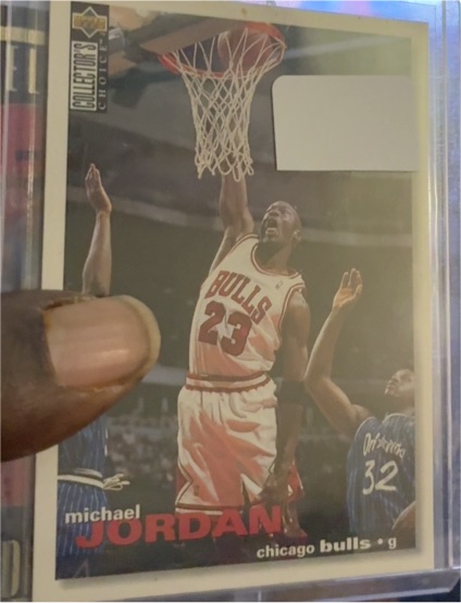 1995 Upper Deck Collector's Choice #3 Michael Jordan — front