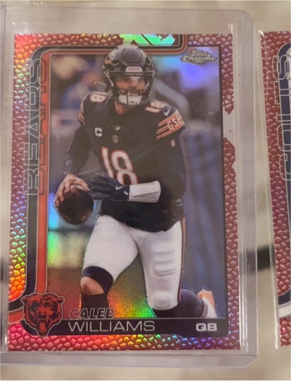 2025 Topps Chrome #52 Caleb Williams — front