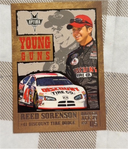 2005 Press Pass Optima #52 Reed Sorenson Young Guns — front