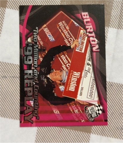 2000 Press Pass #99 Jeff Burton — front