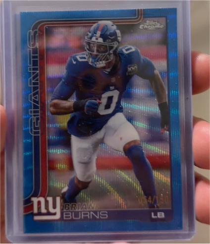 2025 Topps Chrome #234 Brian Burns — front