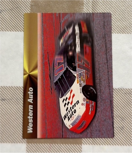 1994 Pro Set Power Western Auto #150 Darrell Waltrip — front