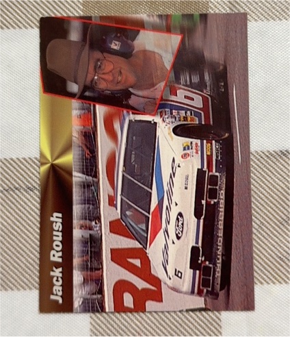 1994 Pro Set Power #PT8 Jack Roush — front