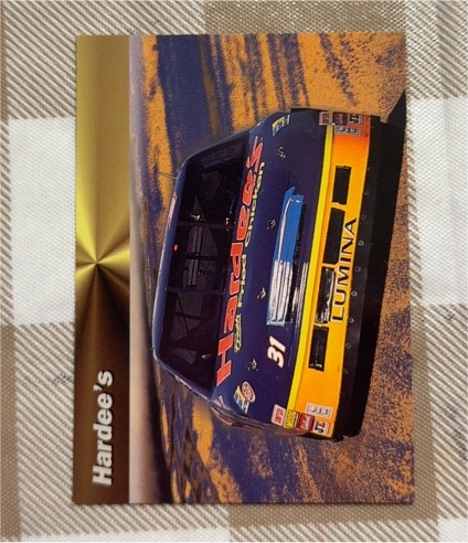 1994 Pro Set Power Racing #138 Ward Burton — front