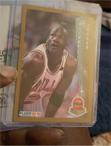 1992-93 Fleer #246 Michael Jordan — front