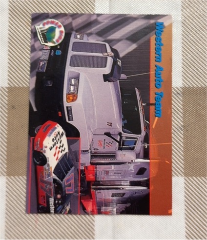 1994 Power #PR60 Western Auto Team — front