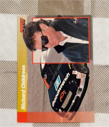 1994 Pro Set Power Racing Power Teams #PT6 Richard Childress — front