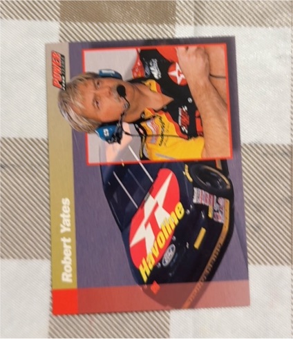 1994 Pro Set Power Racing Power Teams #PT9 Robert Yates — front