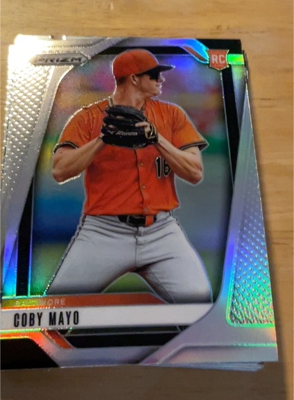 2025 Panini Prizm #70 Coby Mayo — front