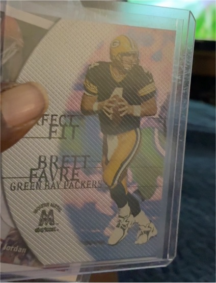 1999 SkyBox Molten Metal #2PF Brett Favre Perfect Fit — front