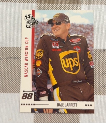 2004 Press Pass #13 Dale Jarrett — front