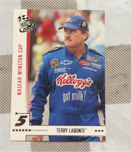 2004 Press Pass #17 Terry Labonte — front