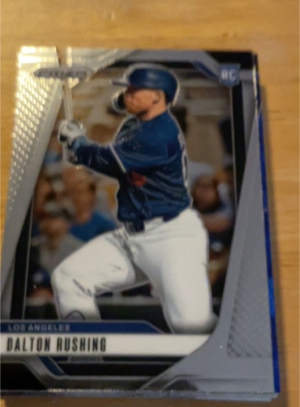 2025 Panini Prizm #291 Dalton Rushing — front