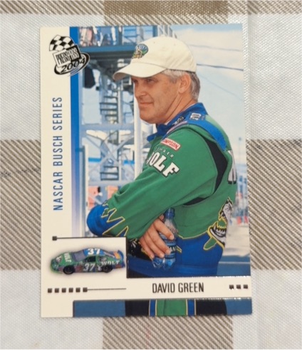 2004 Press Pass #40 David Green — front