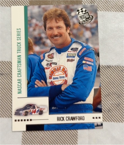 2004 Press Pass NASCAR Craftsman Truck Series #50 Rick Crawford — front
