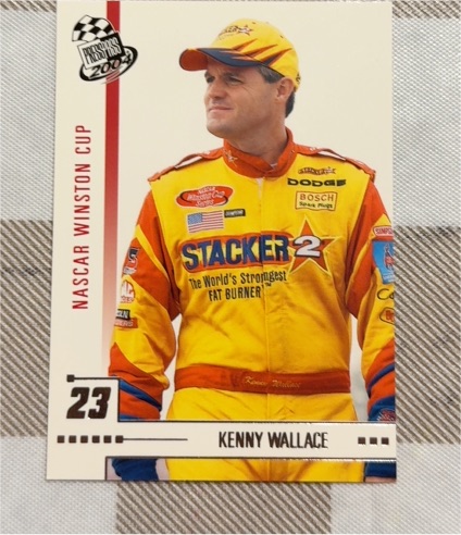 2004 Press Pass #23 Kenny Wallace — front