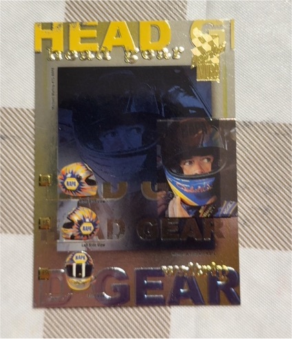 2004 Press Pass VIP #HG12 Michael Waltrip Head Gear Insert — front