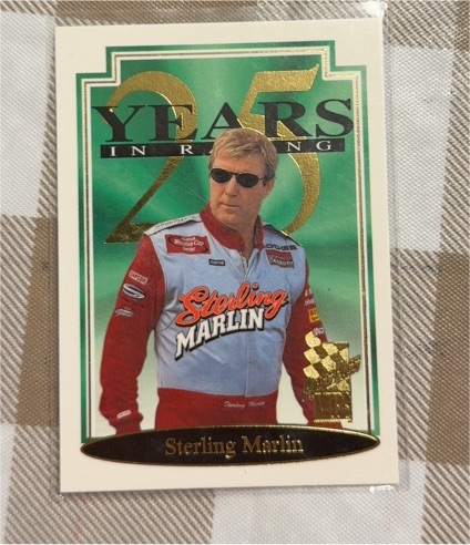 2002 Press Pass VIP Xplosive #X38 Sterling Marlin — front