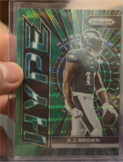 2023 Panini Prizm #H-6 A.J. Brown — front