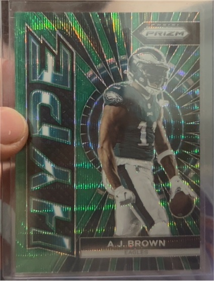 2023 Panini Prizm #H-6 A.J. Brown — front