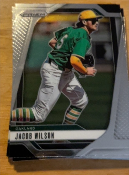 2025 Panini Prizm #90 Jacob Wilson — front