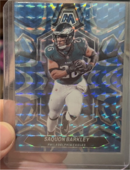 2024 Panini Mosaic #177 Saquon Barkley — front